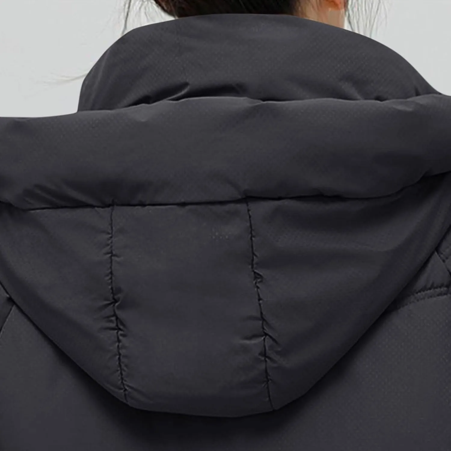 Women's Warm Winter Thicken Coat Waterproof Cropped Jackets Parka With Hood Loose Casual Coats Work Travel Jackets