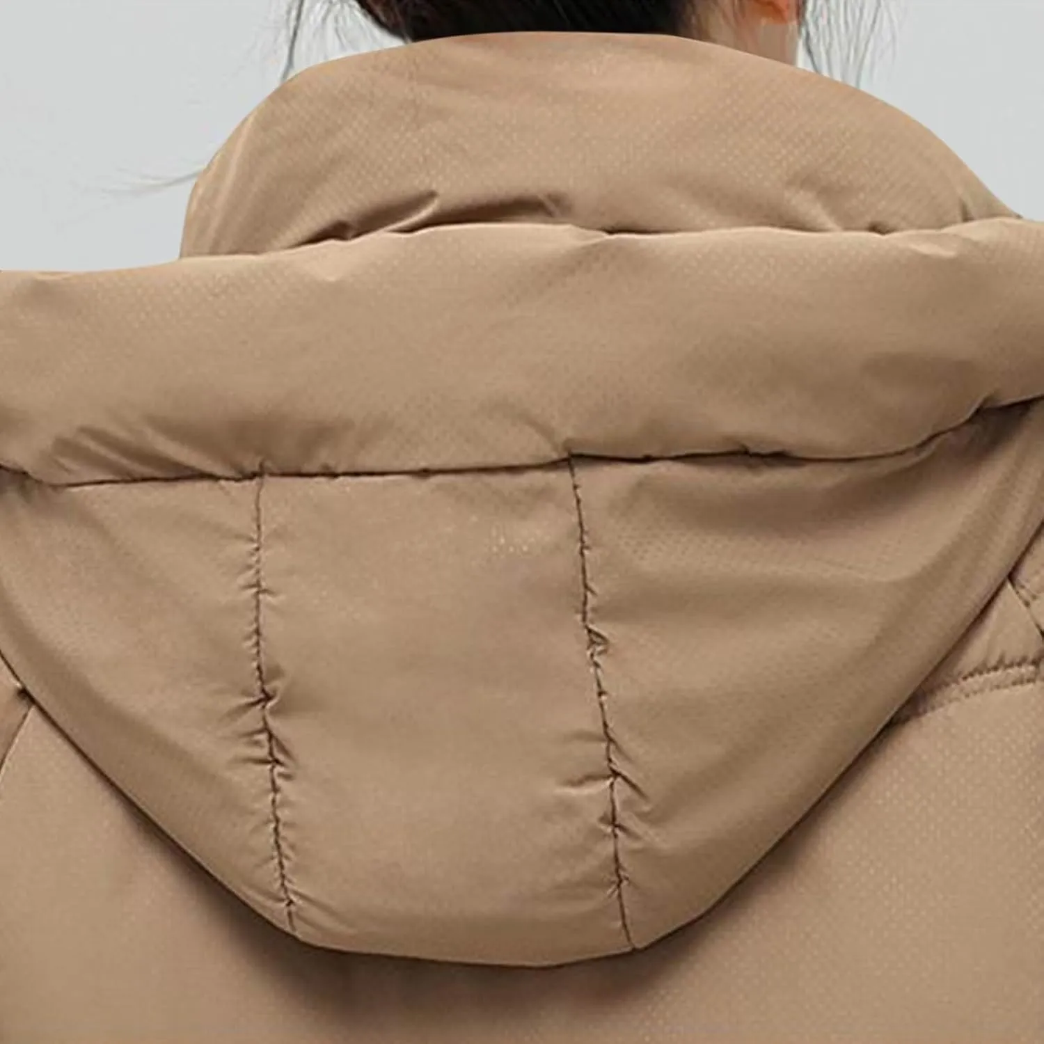 Women's Warm Winter Thicken Coat Waterproof Cropped Jackets Parka With Hood Loose Casual Coats Work Travel Jackets