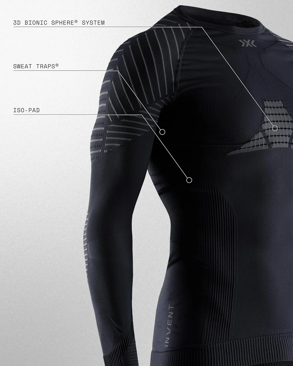 X-Bionic® Invent 4.0 Shirt Long Sleeve Men Functional Base Layer