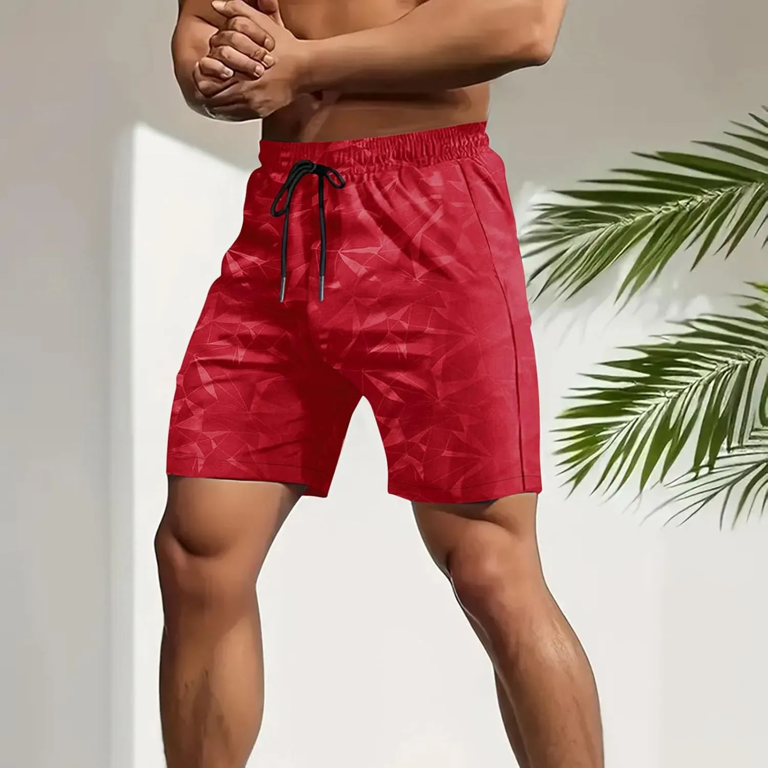Xiaojmake 5" Running Short for Mens Unlined Lightweight All-Way Stretch Workout Gym Shorts Quick Dry Basketball Hiking Short