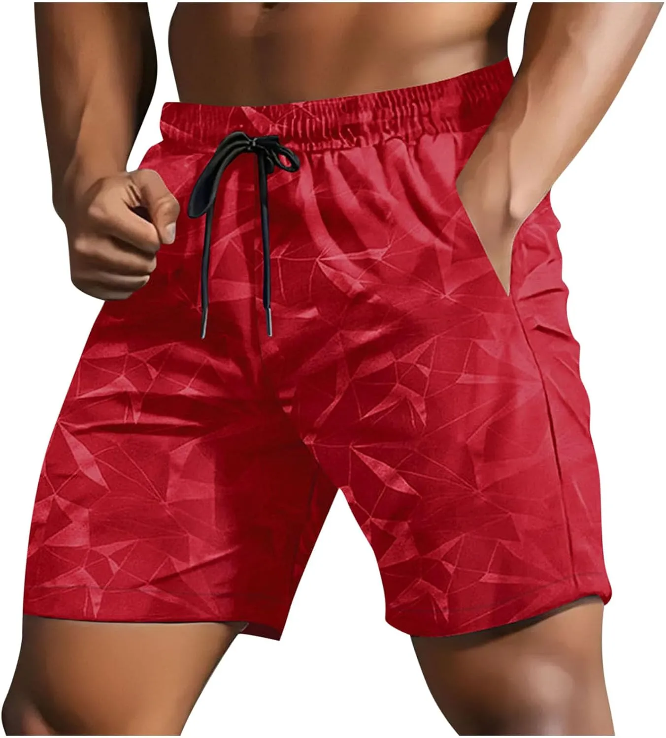 Xiaojmake 5" Running Short for Mens Unlined Lightweight All-Way Stretch Workout Gym Shorts Quick Dry Basketball Hiking Short