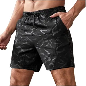 Xiaojmake 5" Running Short for Mens Unlined Lightweight All-Way Stretch Workout Gym Shorts Quick Dry Basketball Hiking Short