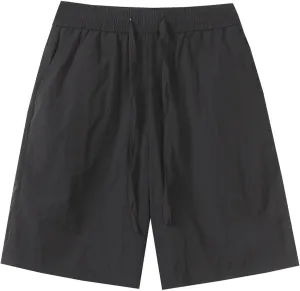 Xiaojmake Men's Pull-On Short Full Elastic Casual Gym Workout Shorts 7" Quick Dry Running Athletic Short with Zipper Pockets
