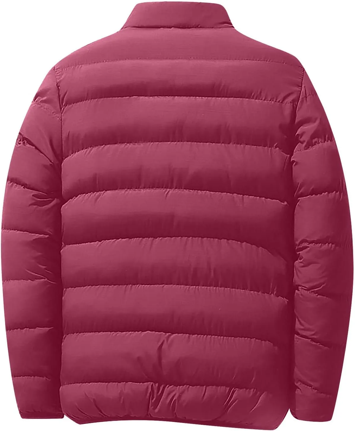 Ymosrh Men's Jacket Packable Puffer Lightweight Windproof Winter Coat Outwear Light Jackets for Men, L-5XL